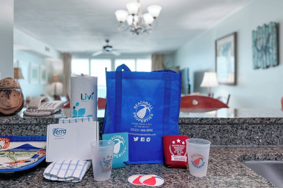 Beachball swag bag!