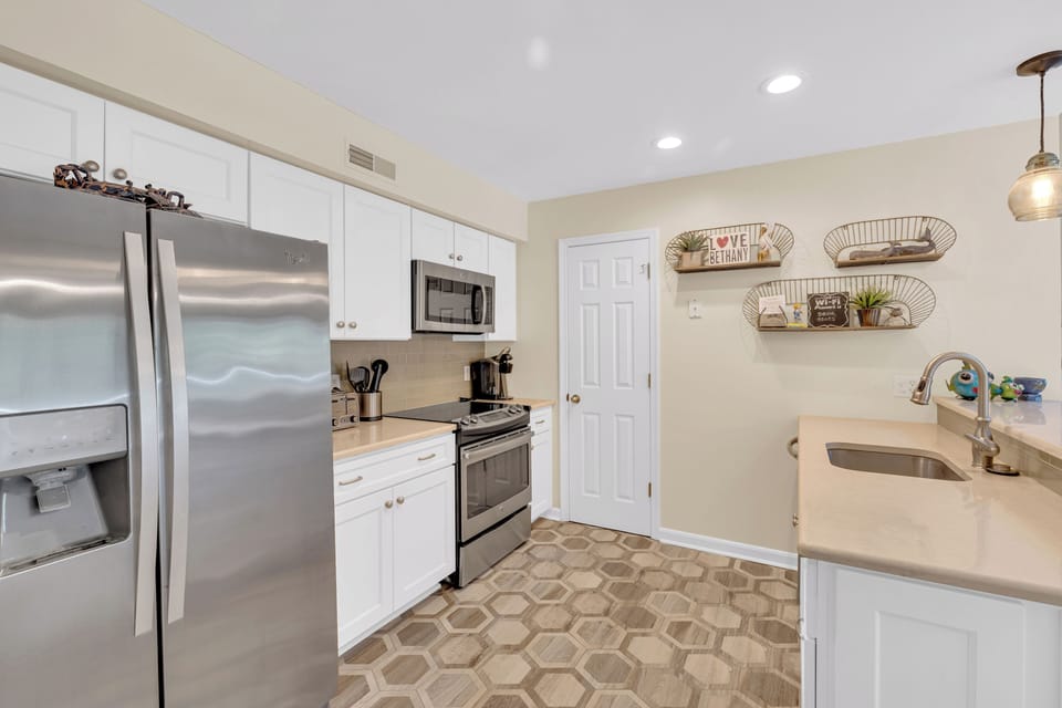 Remodeled kitchen