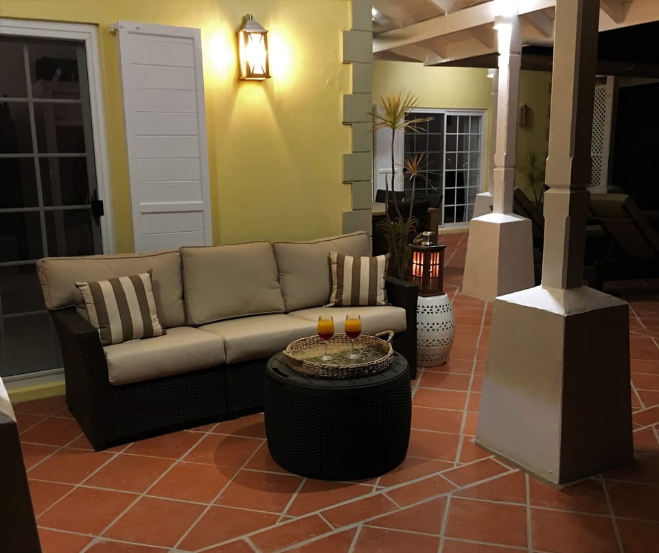 Private sitting area outside Master Bedroom.