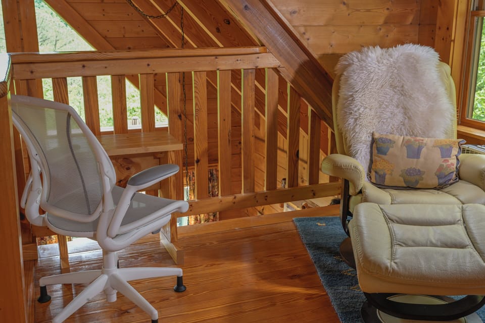 The "Captain's Corner" on the loft