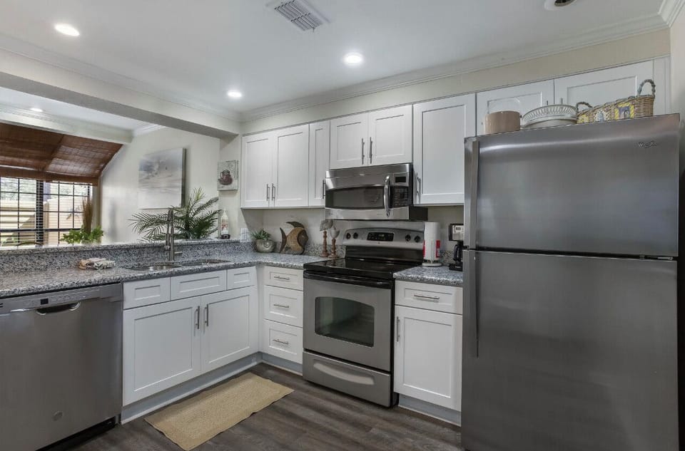 View of newly remodeled kitchen
