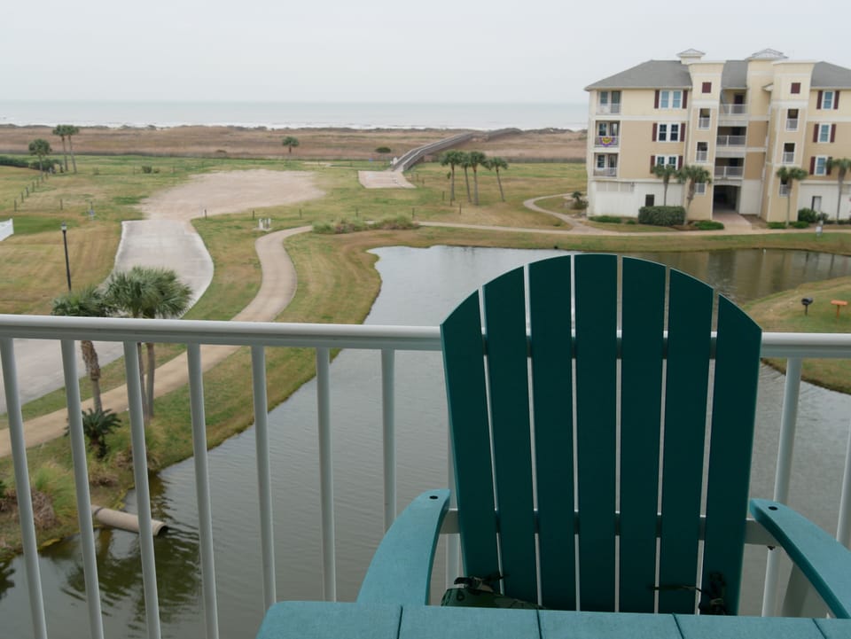 View of the Gulf of Mexico.