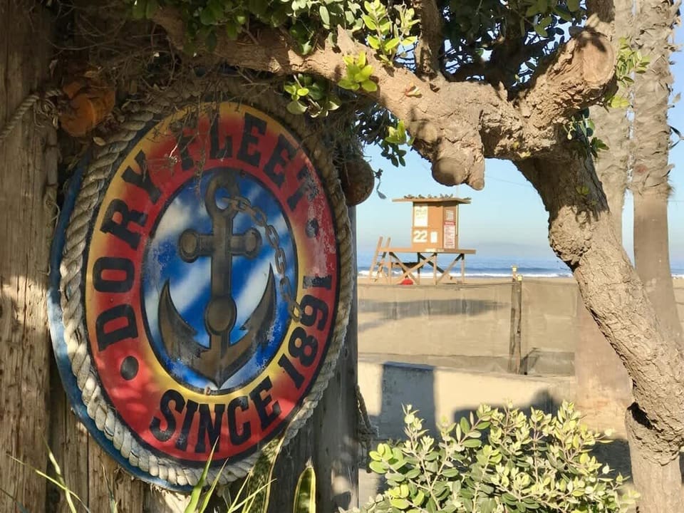 WALK EACH MORNING TO THE DORY FISH MARKET