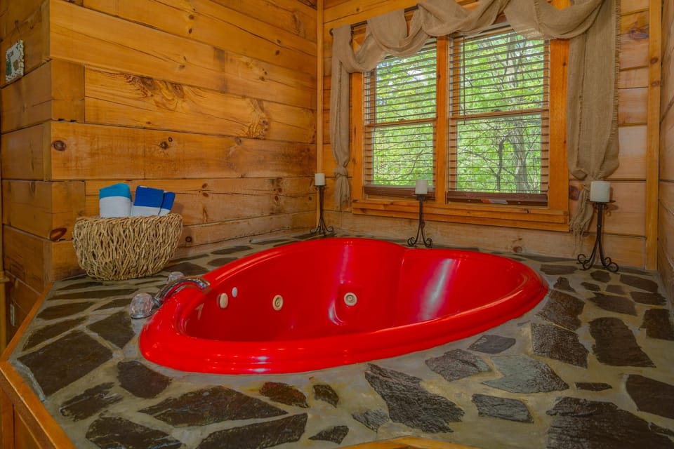 Heart Shaped Tub