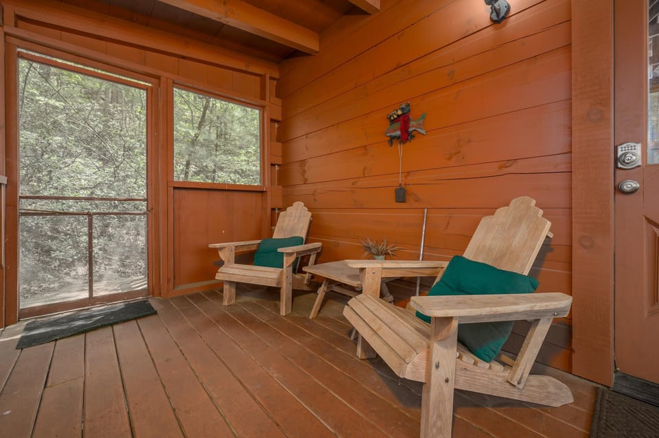 Back Porch Seating Area