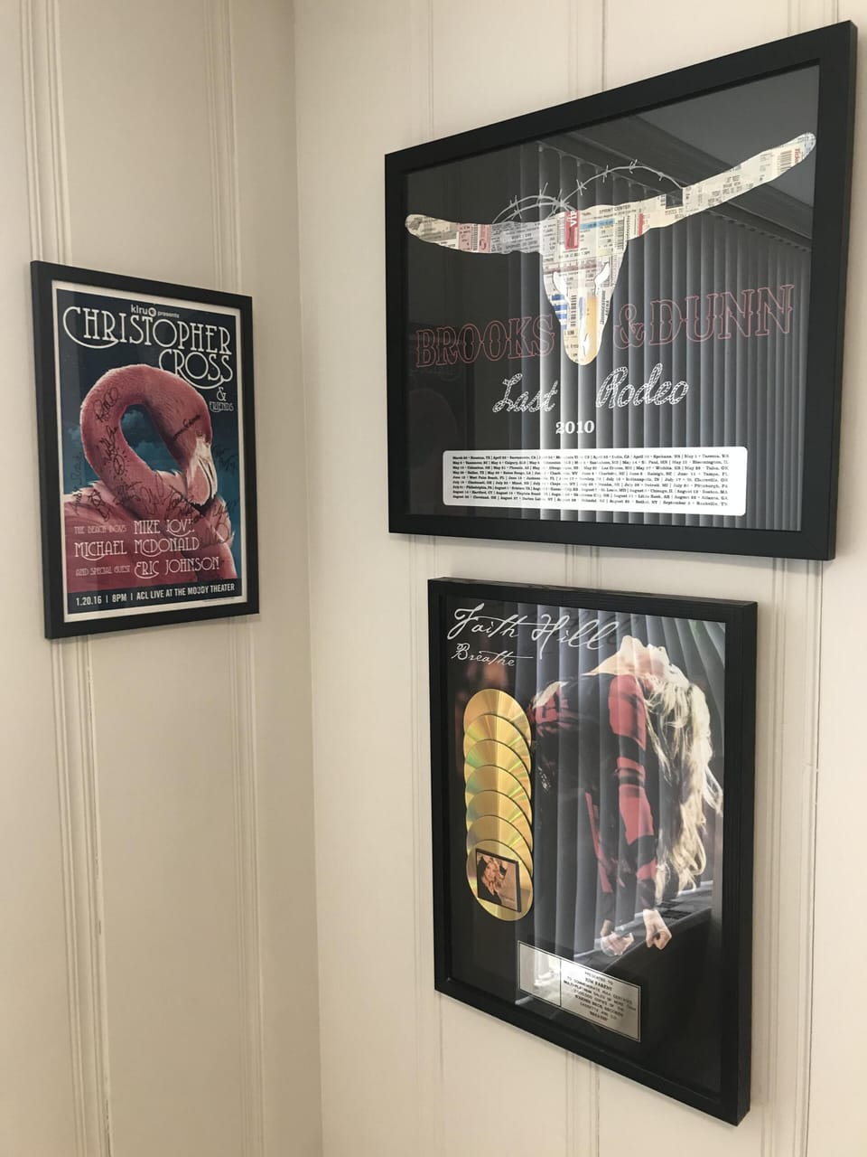 ask the owner about these wall hangings. :)