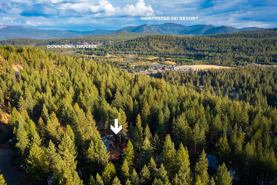 We're close to downtown Truckee, Northstar, Palisades, Sugarbowl and Boreal.
