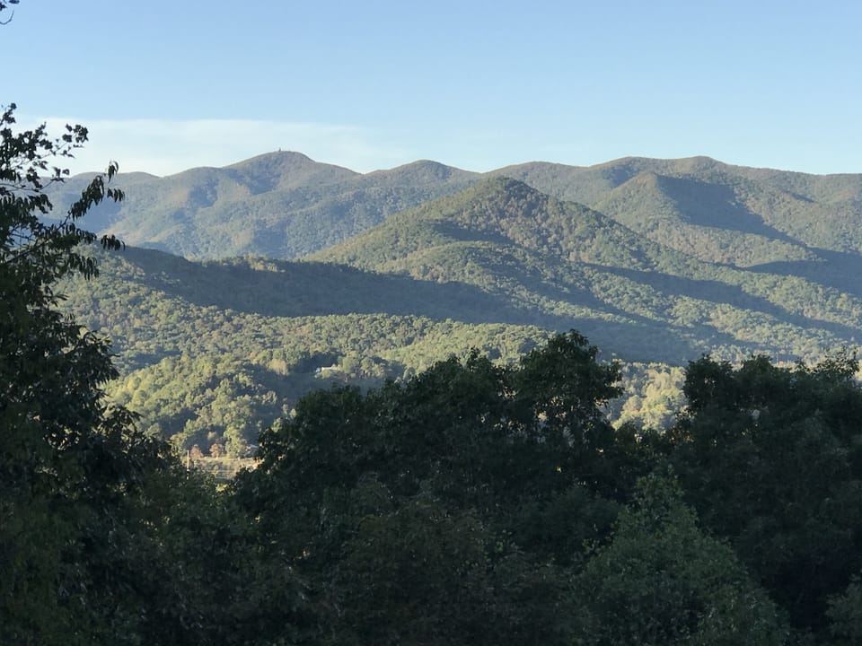  Beautiful view from the screen porch.