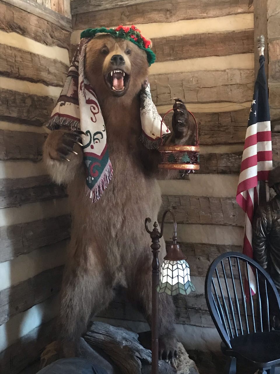 We  BARELY got  him dressed in time for the holiday 