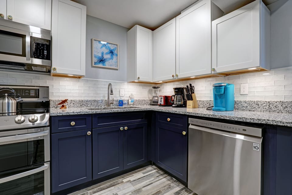 kitchen area all new