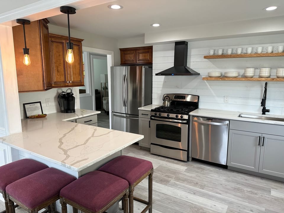 Newly renovated kitchen for 2023 season