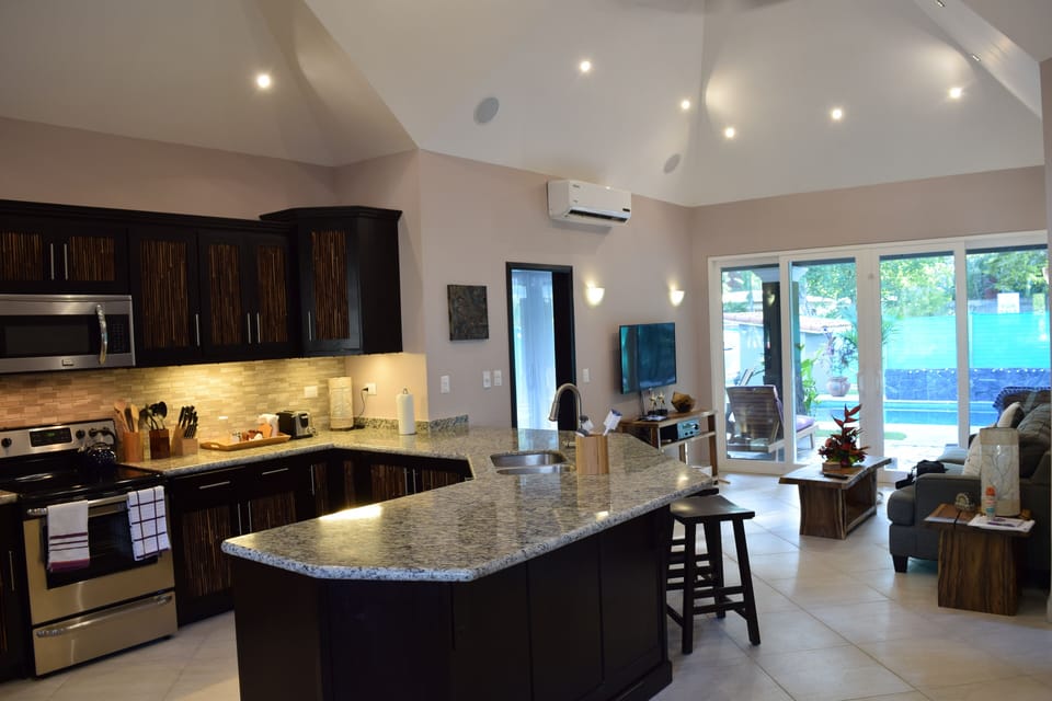 Kitchen and Living Room