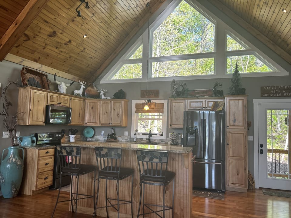 Fully equipped kitchen