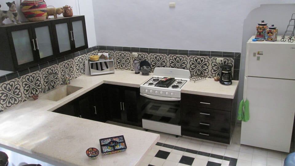 Casa LOla kitchen with all you need.
