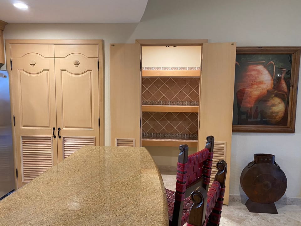 Pantry off the kitchen area