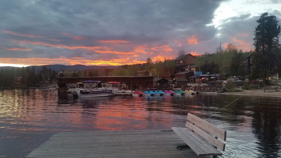 Dusk on a typical gorgeous summer night