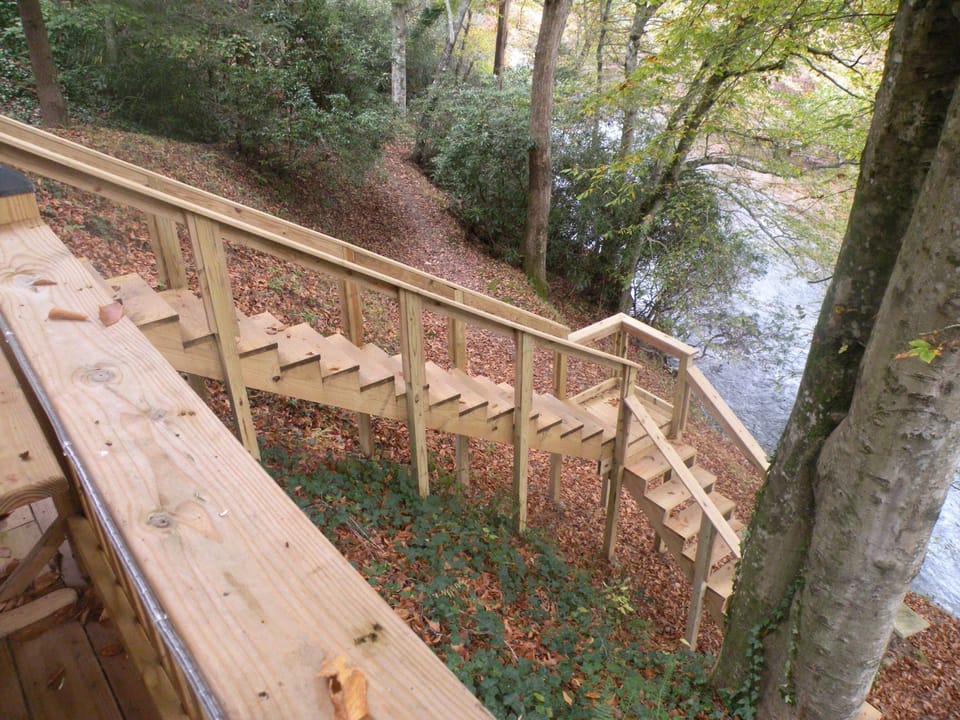 Stairs to River