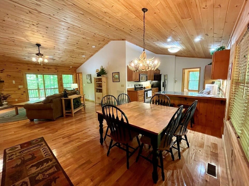 Main Level Entry, Open to Dining and Living Room