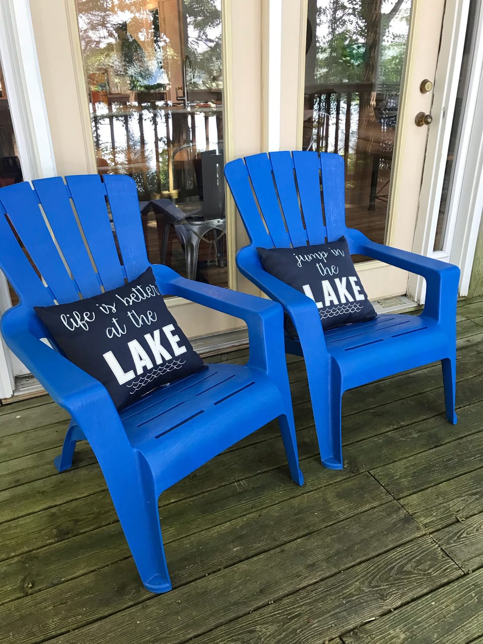 Relax after a fun filled day on the lake.