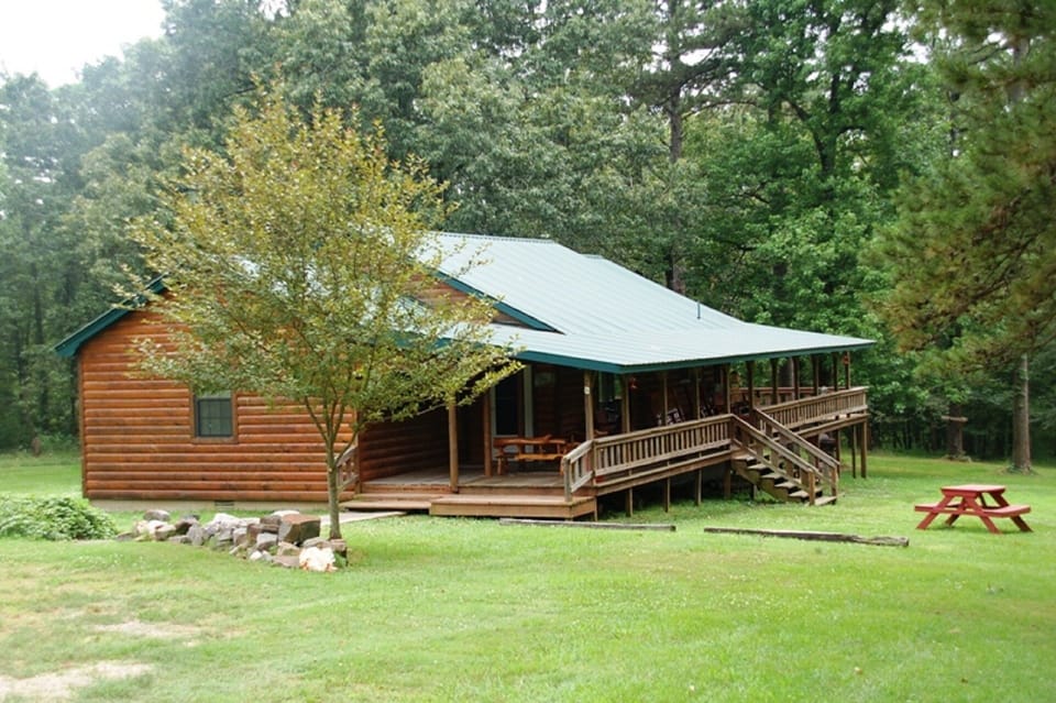 View that surrounds the cabin.  5 acres of forest land that you can enjoy