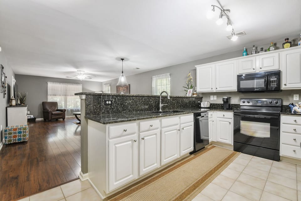Well stocked updated appliances