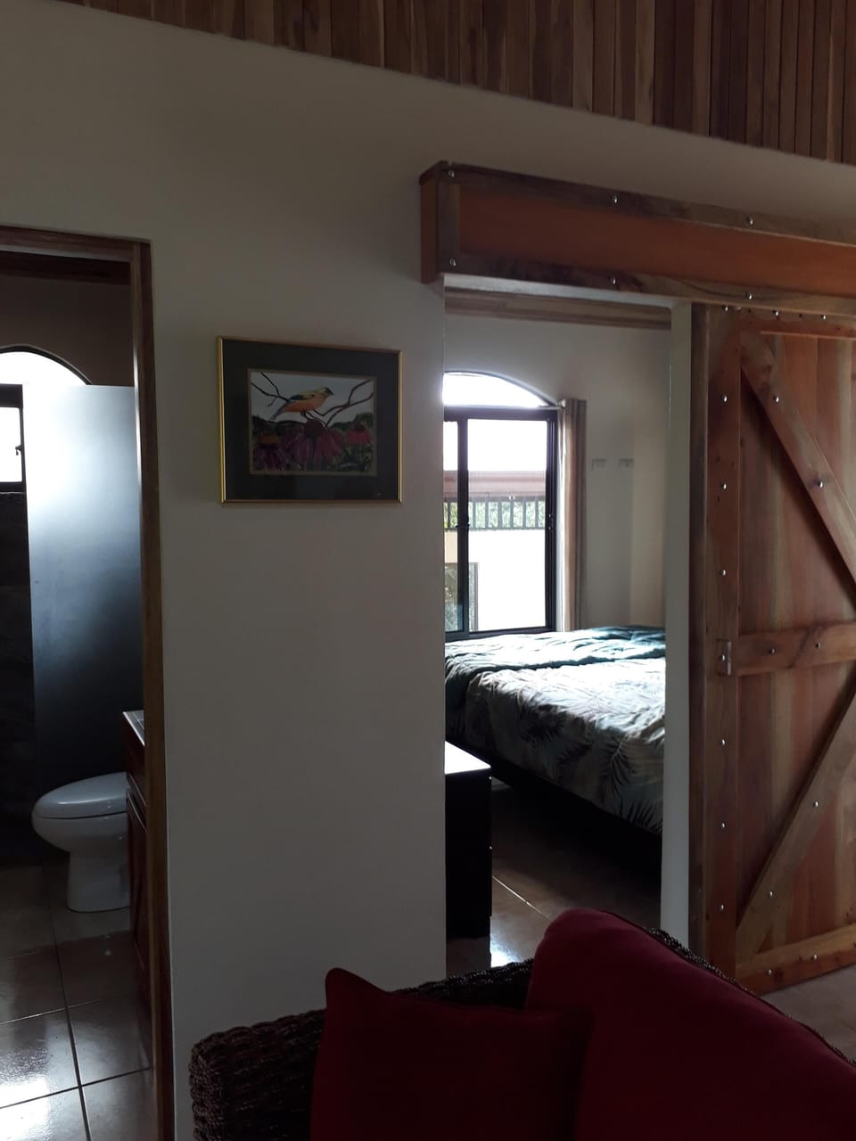 King Bedroom and bath