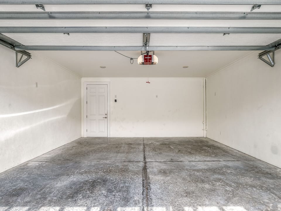 Garage - fits two large cars