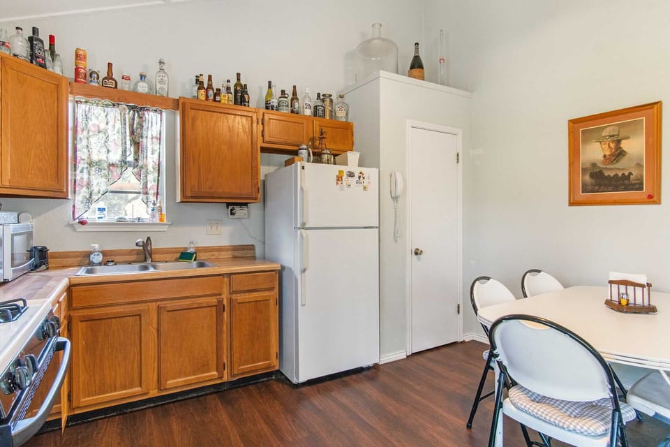Dine and delight! Our vacation rental's kitchen and dining area offer everything you need for easy meals and lively conversations during your stay.