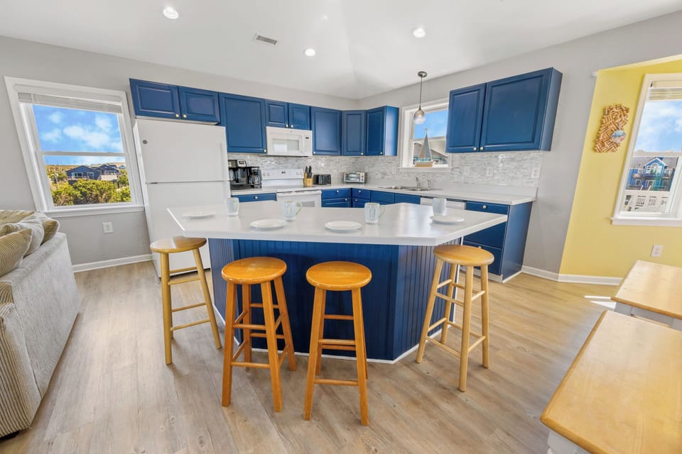Surf or Sound Realty - 710 - Shore Beats Workin - Kitchen -1