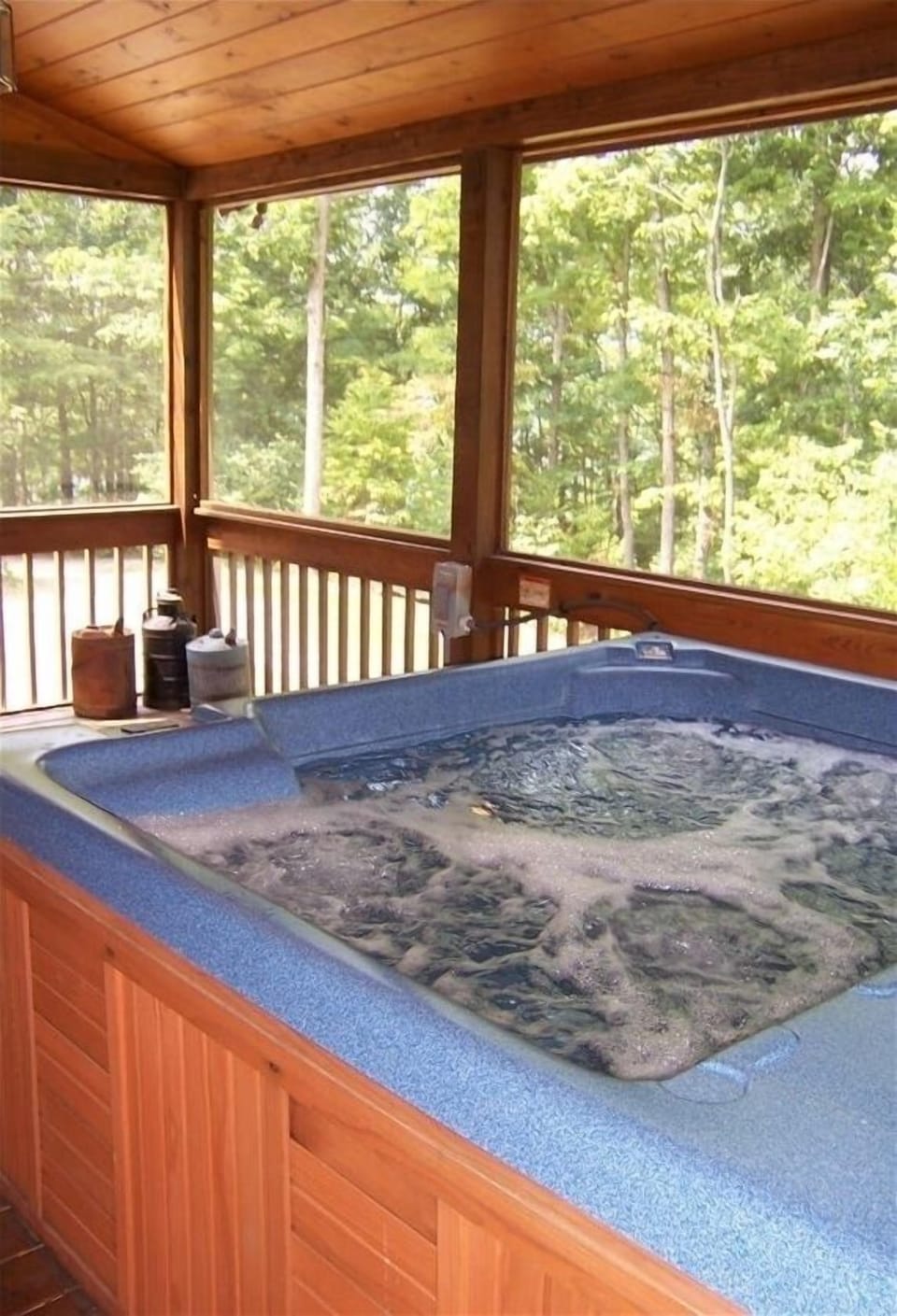 hot tub main deck