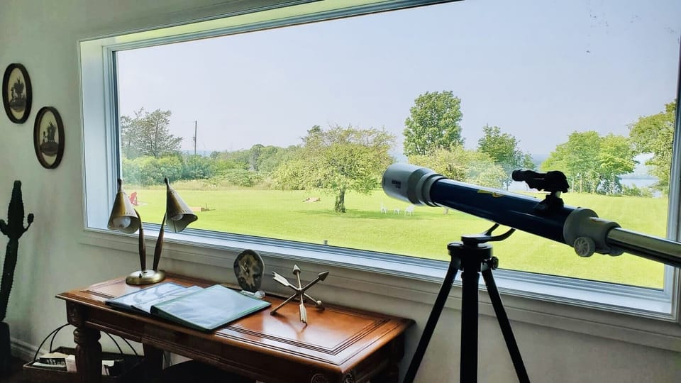 into star gazing the nights here are beyond beautiful with this telescope