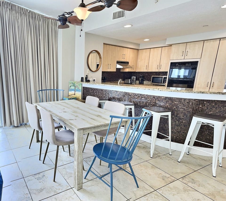 Kitchen table with Ocean views 