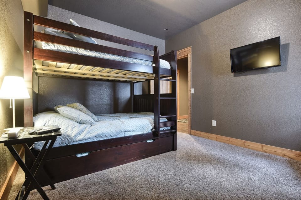 Lower Level Bedroom 5 with bunks and trundle