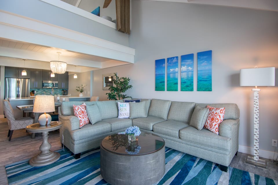 An open floor plan maximizes the spacious interior.