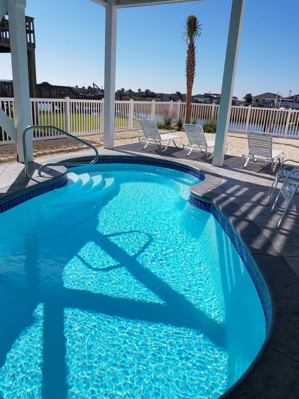 Pool time. Can be heated as well.