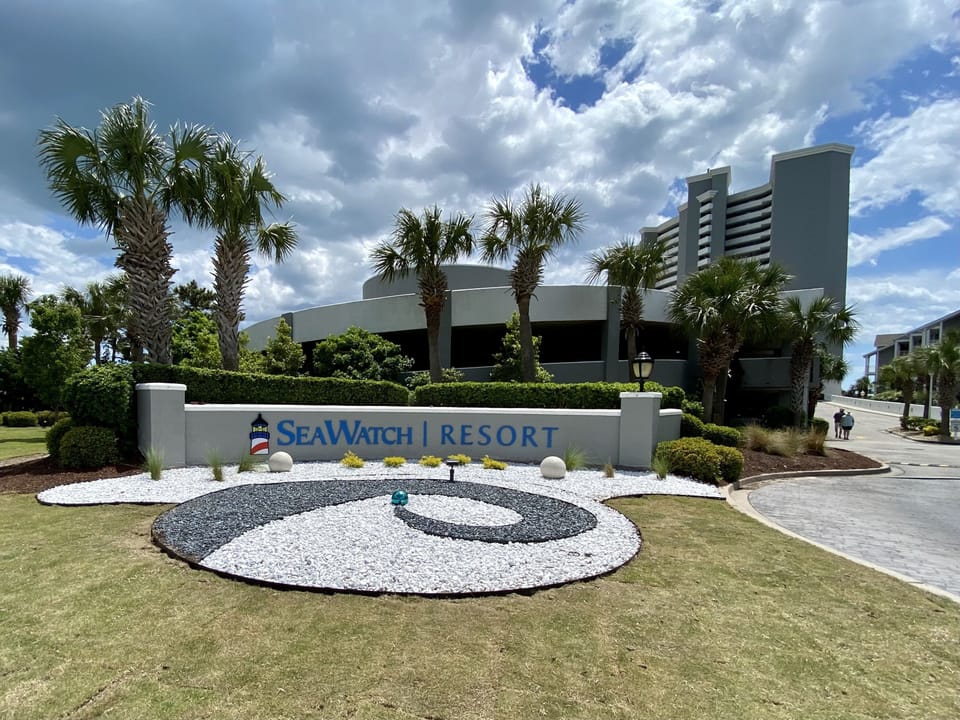 You have arrived at Sea Watch Resort.  Your vacation begins!