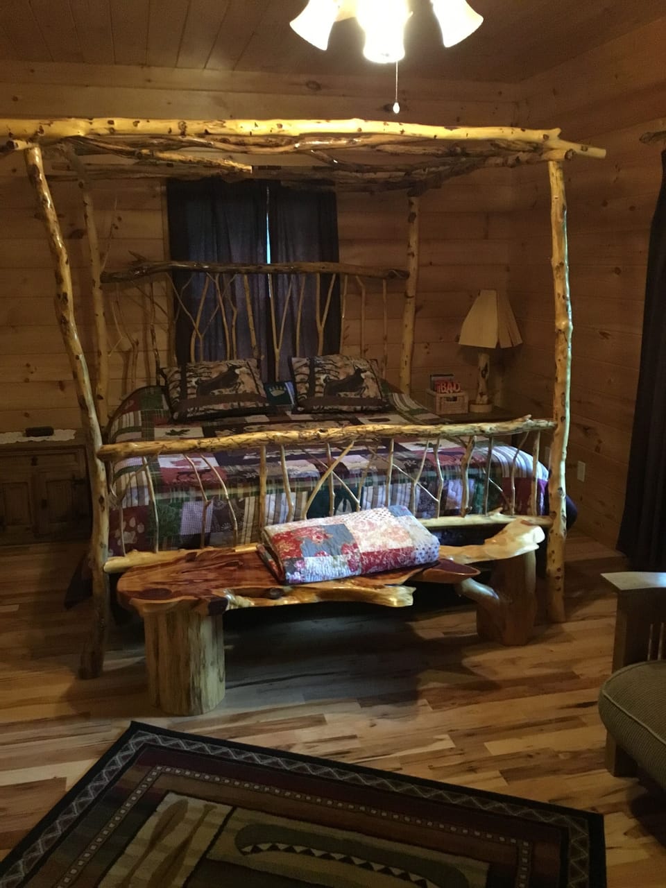 King bedroom main level.