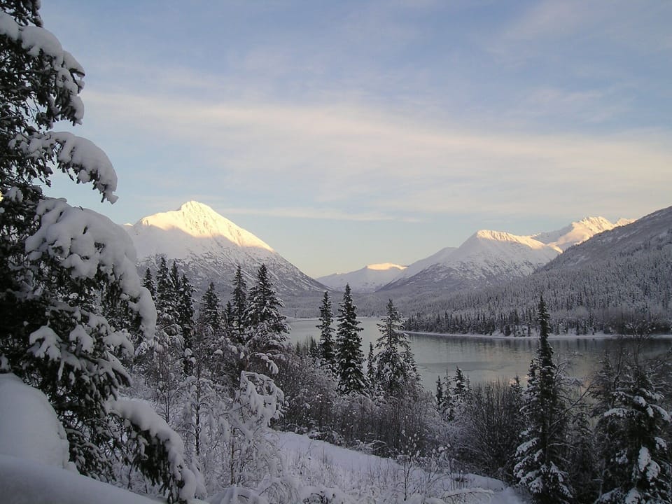 Winter sunrise
