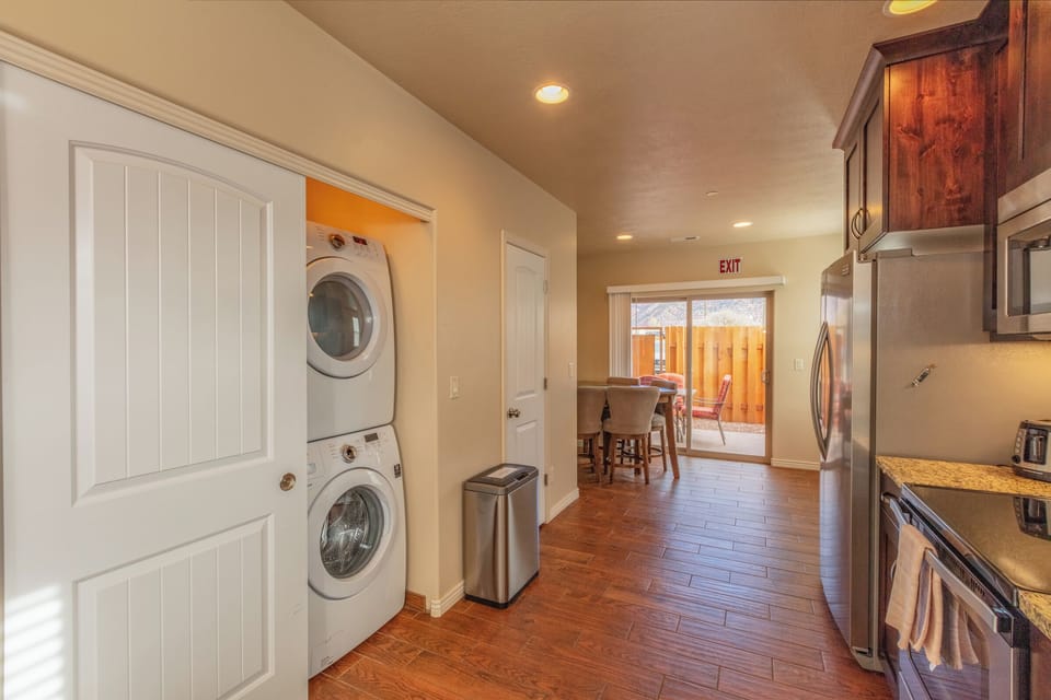 Laundry in Closet