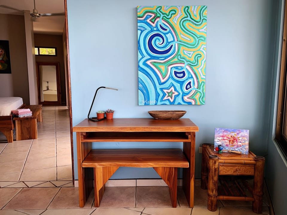 Main House - Living room desk area