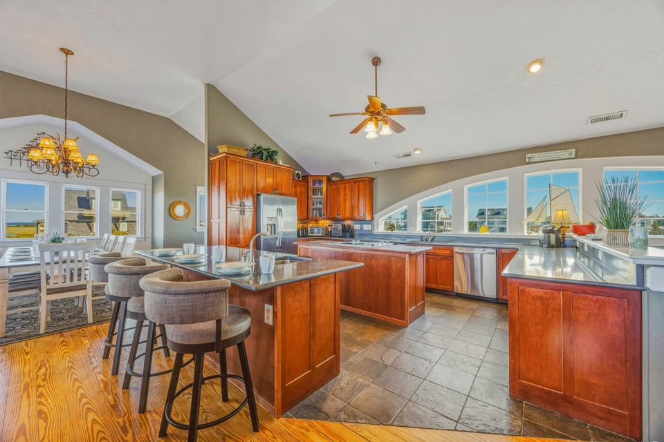 Surf or Sound Realty - 438 - Sounds Terrific - Kitchen -1
