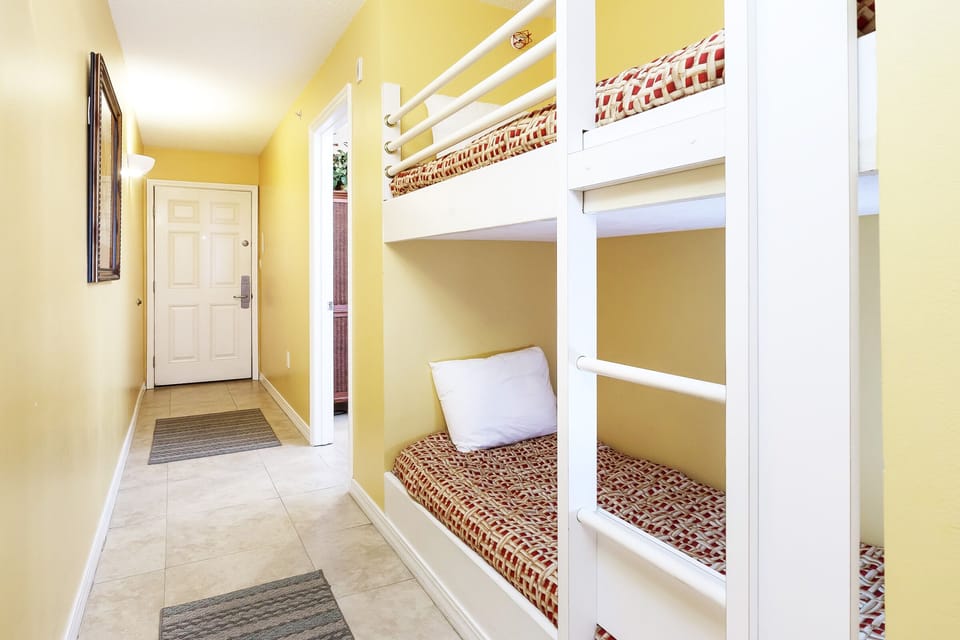Hallway Bunk Beds - 
Gulf Dunes Resort Unit 107 Okaloosa Island Florida