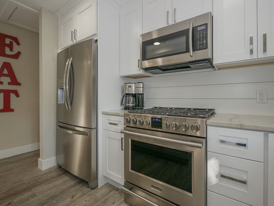 Stainless Steel Appliances in Kitchen at 56 Folly Field
