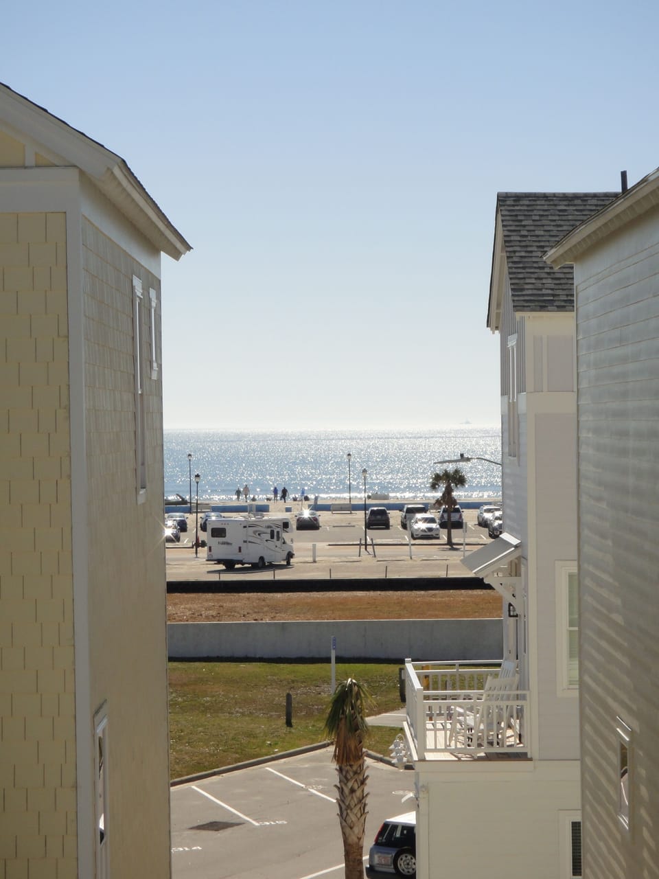 Third floor balcony view