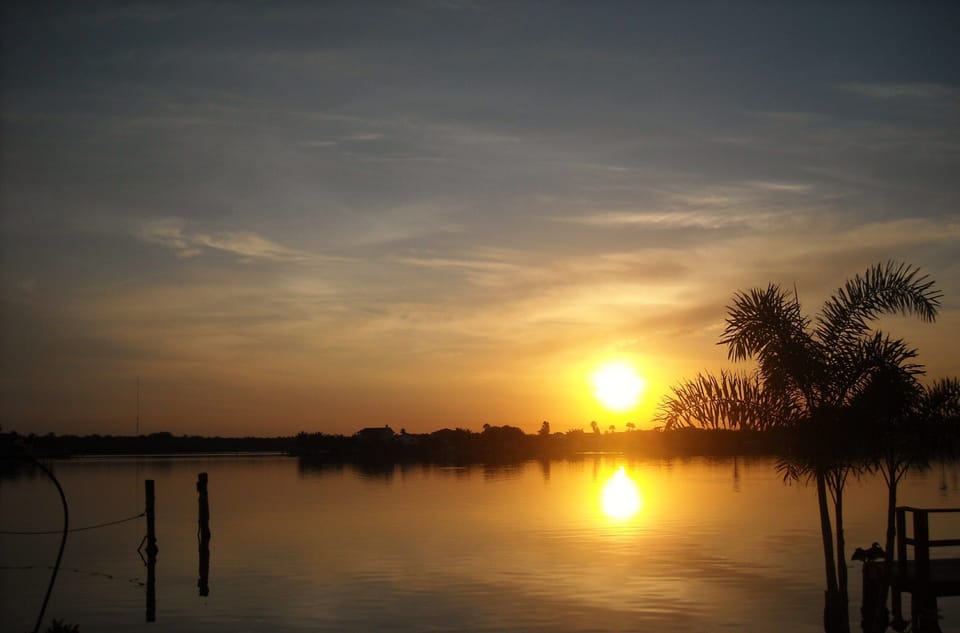 Sunrise on the bay.