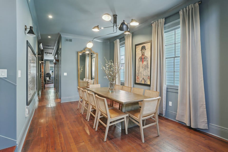 Dining Area | First Floor | Up to eight seats | Adjacent to Kitchen