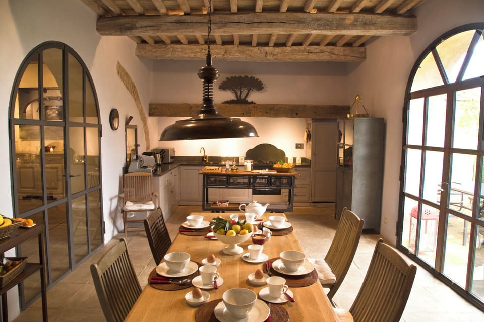 Fully Equipped live-in Kitchen with terrace and bamboo garden