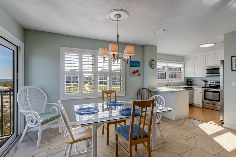 Dining Space with Table Seating for Six