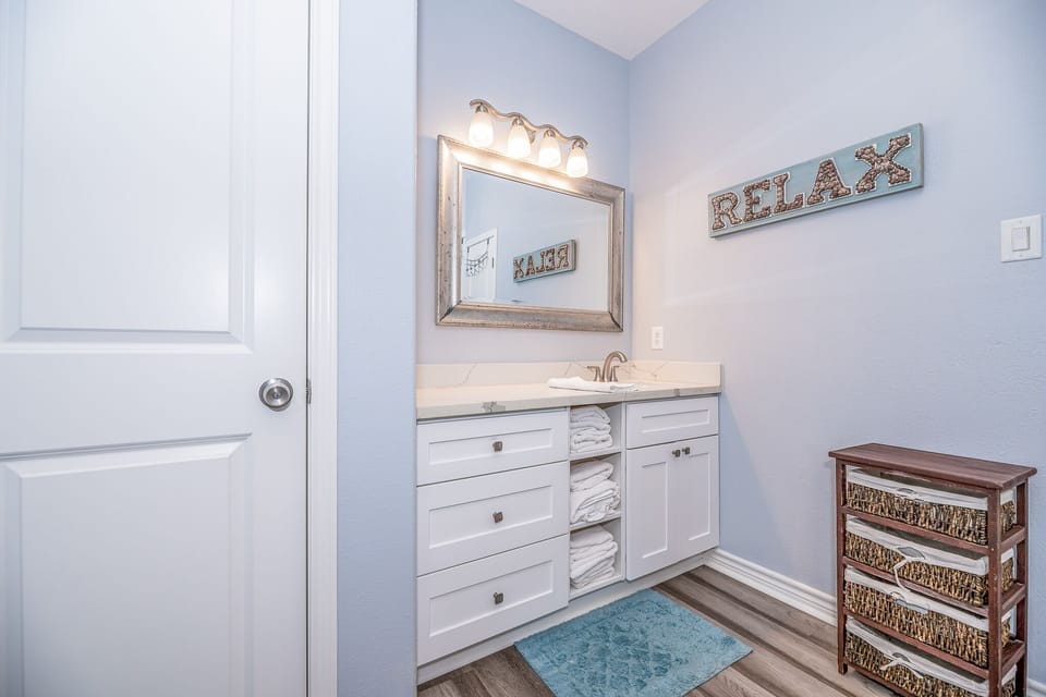 Master bathroom