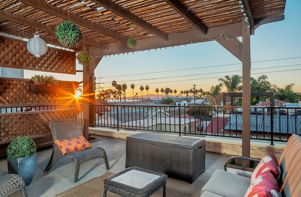Roof top view